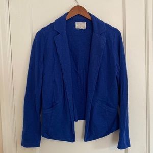 Caslon Knit Blazer, Size Small, True Blue